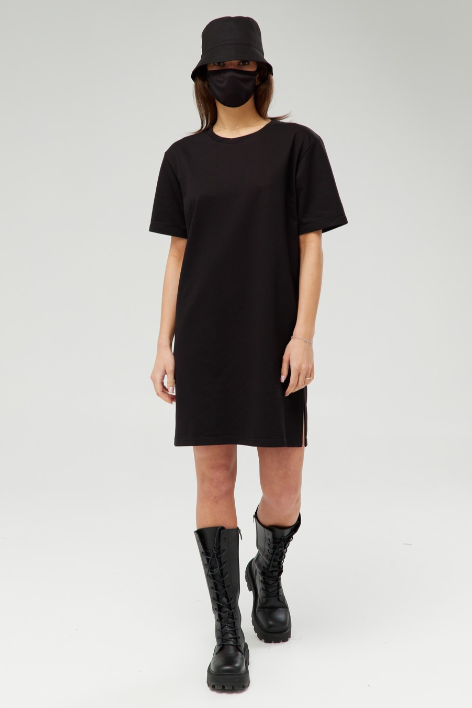 Longline T-shirt-dress "Ronin"