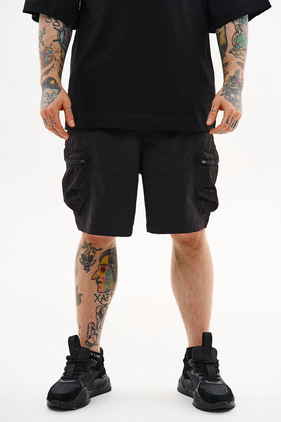 Nylon shorts “Chiroki”