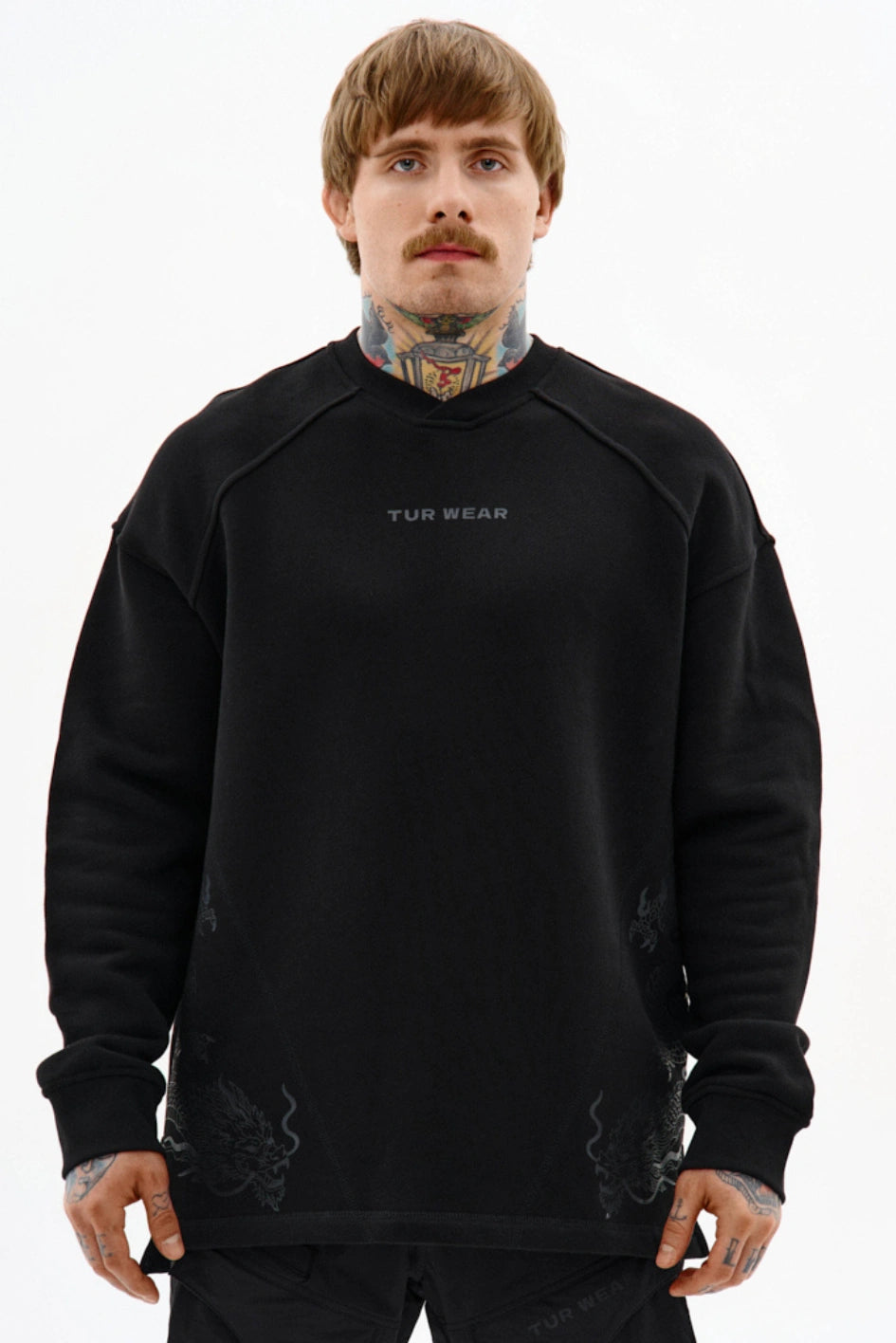 Printed sweatshirt "Tatsu"