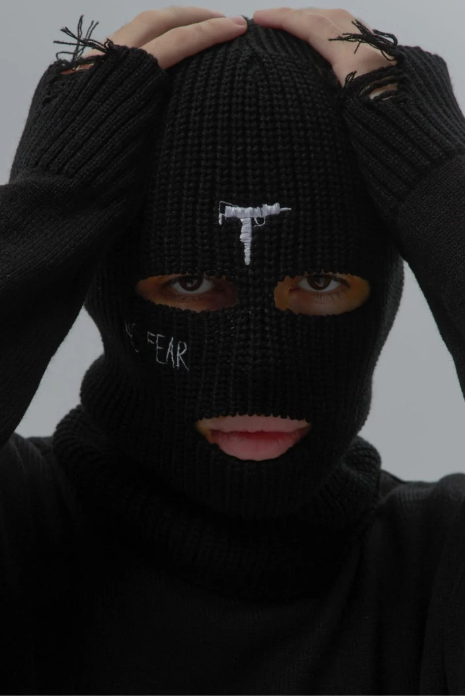Knitted Balaclava "Uzi"