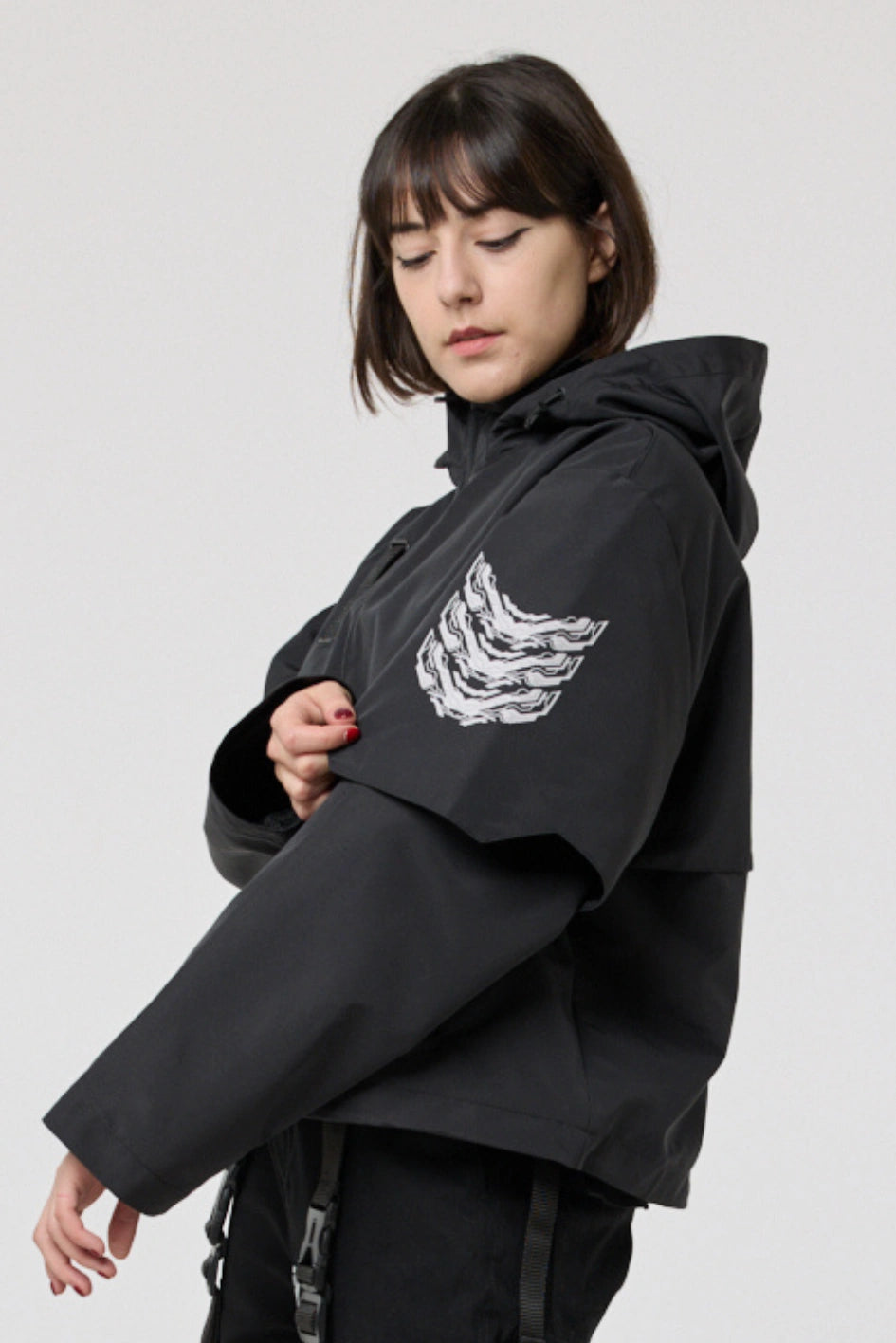 Cyberpunk-style windbreaker "Argent"