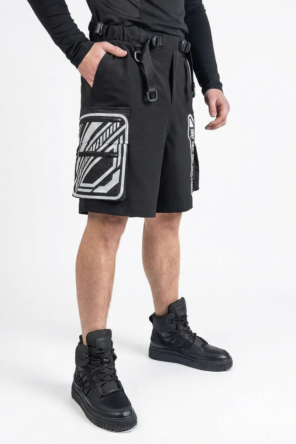 Shorts with prints “Sapporo”