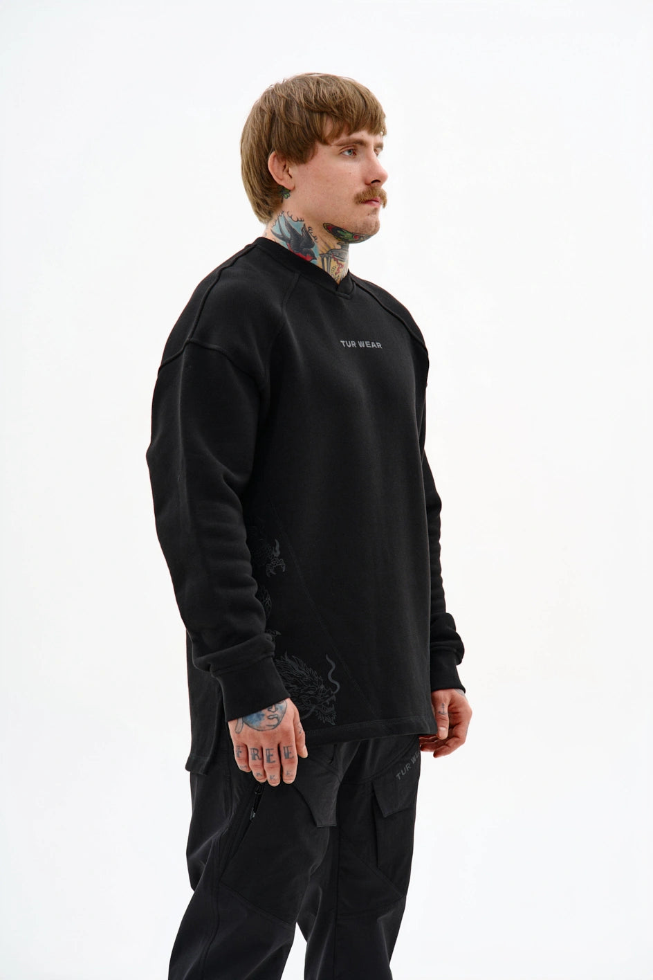Printed sweatshirt "Tatsu"