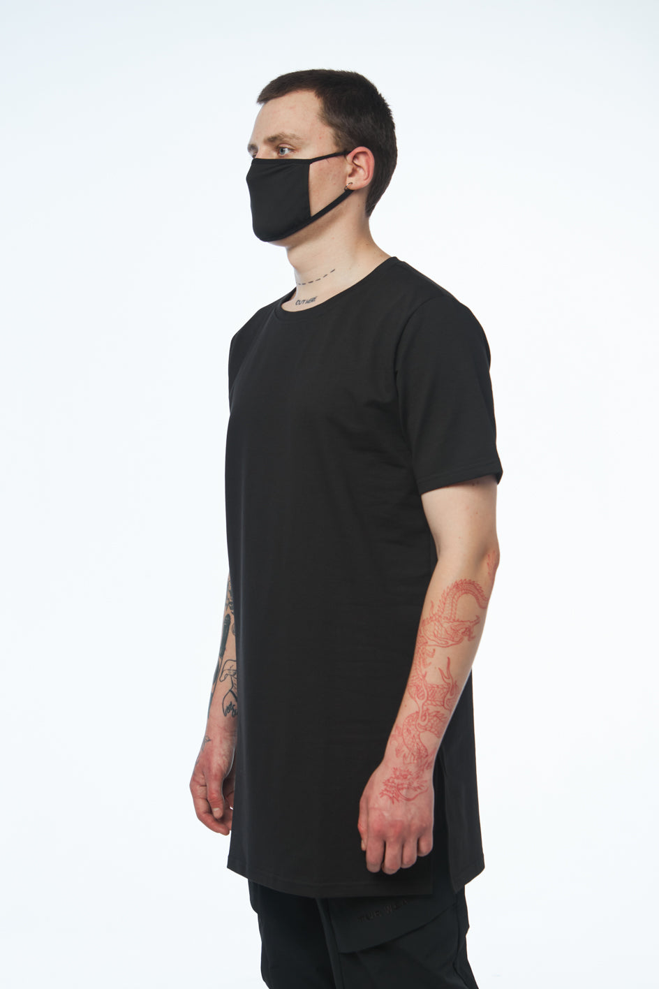 Longline T-shirt "Ronin"