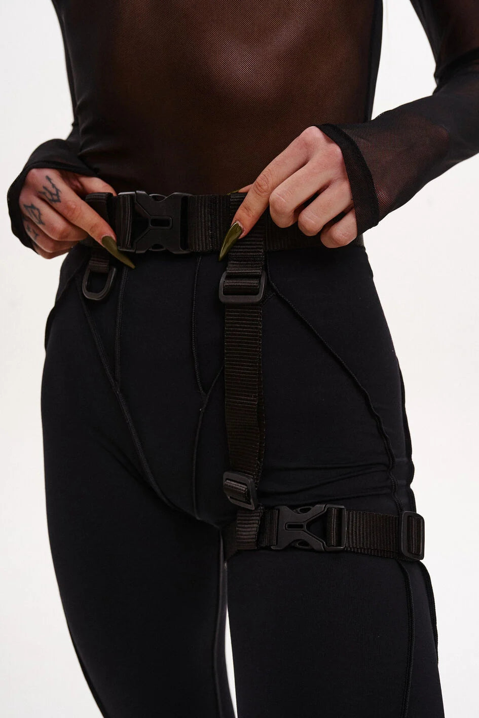 Thigh strap system